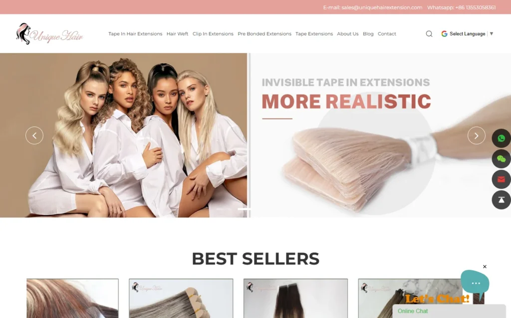 Unique Hair Extension